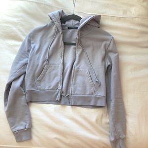 Brandy Melville Cropped Hoodie